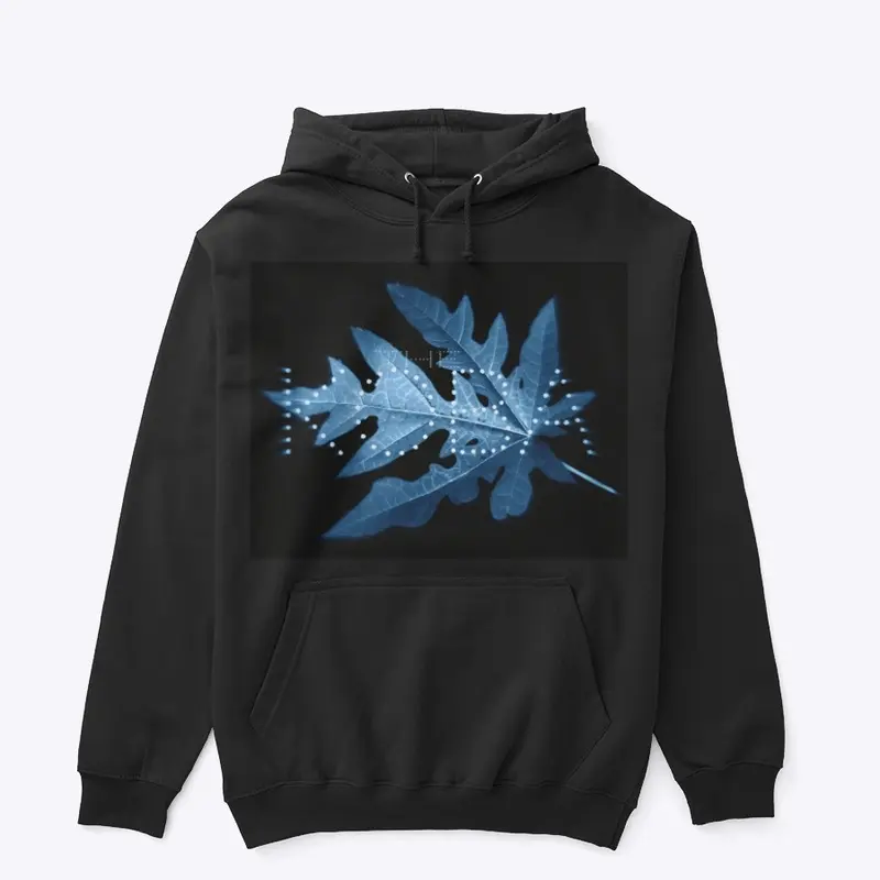 Blue leaf THE KOBA hoodie